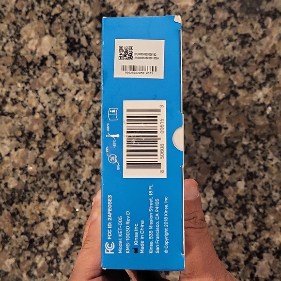 Kinsa Smart Ear Thermometer new in package bluetooth fast 1 second reading - Picture 8 of 9